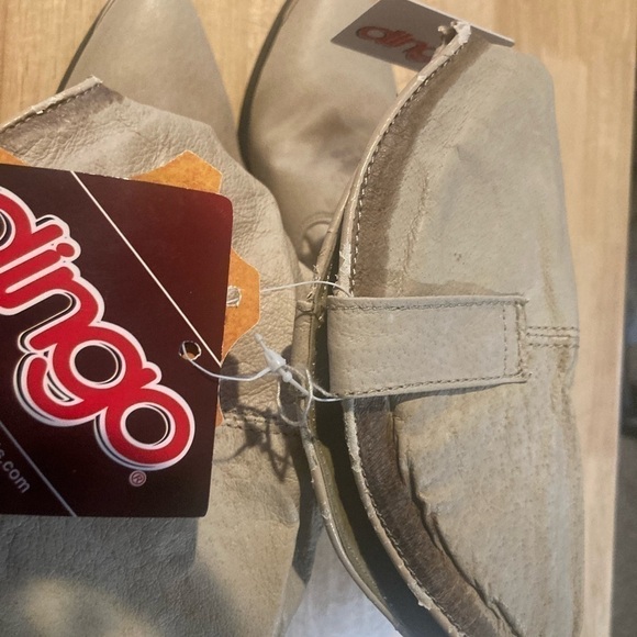 Dingo Ladies Tan pig slouch w/ harness in size 9.5 medium - Picture 15 of 15